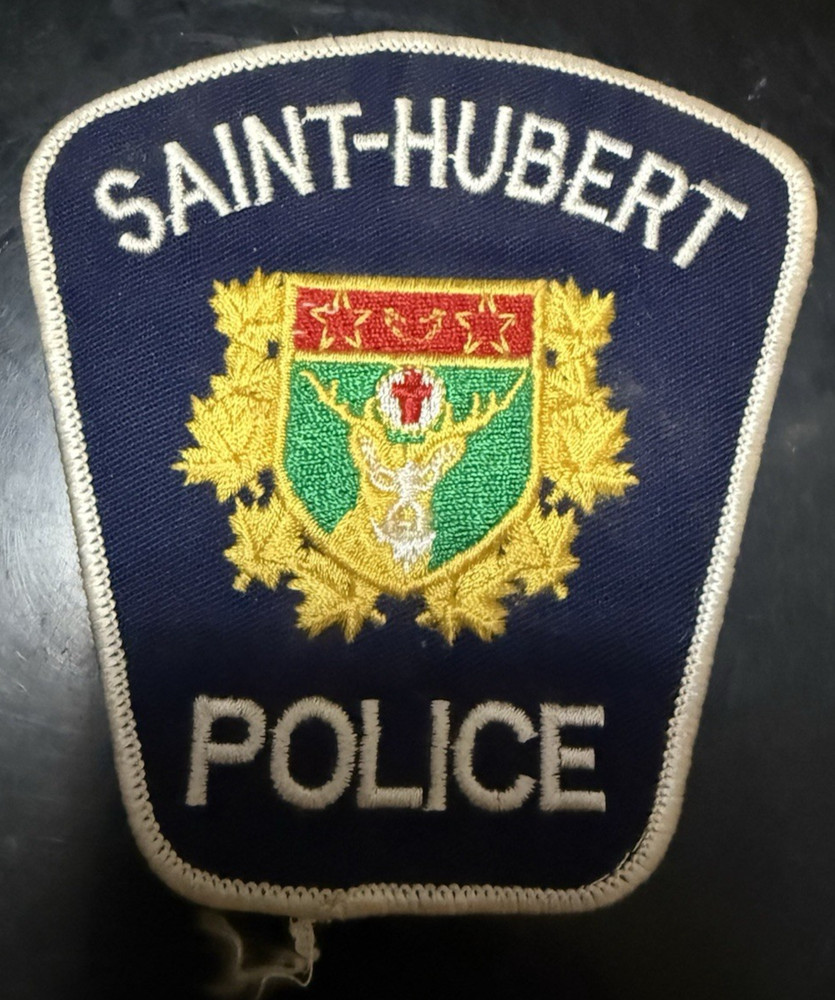 Saint Hubert Canada Police Patch