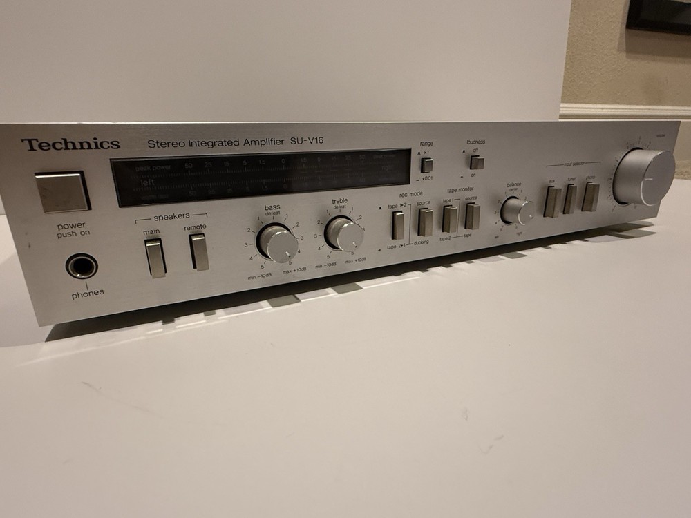Technics SU-V16 Stereo Integrated Amplifier 1978 Vintage Used