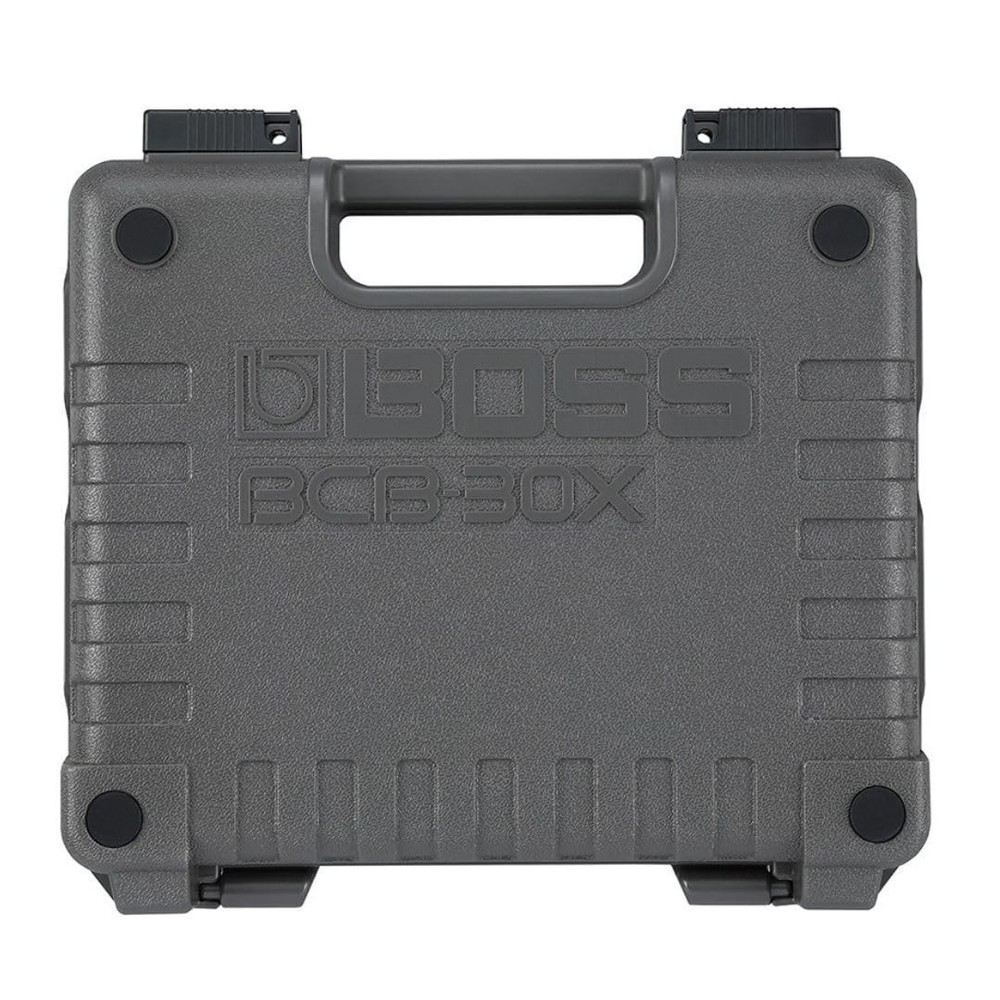 BOSS BCB 30X Compact Guitar Effect Pedalboard with Custom Foam Insert Gray