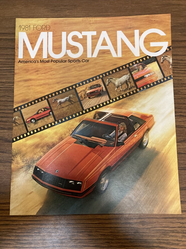1981 Ford Mustang Catalog