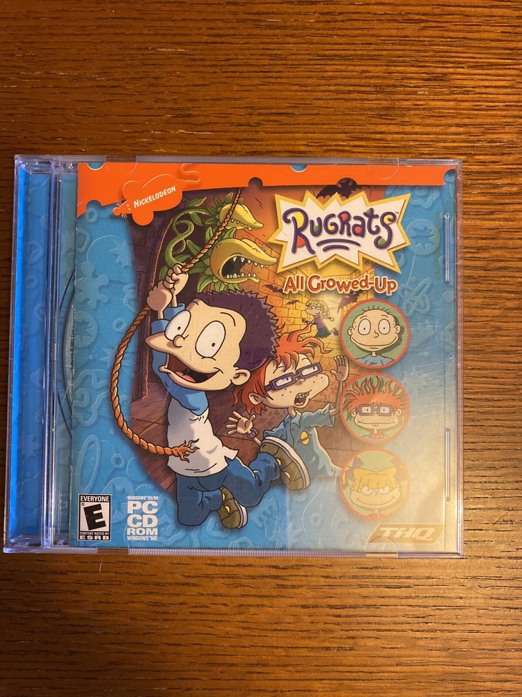 Rugrats All Growed Up Nickelodeon CD-ROM