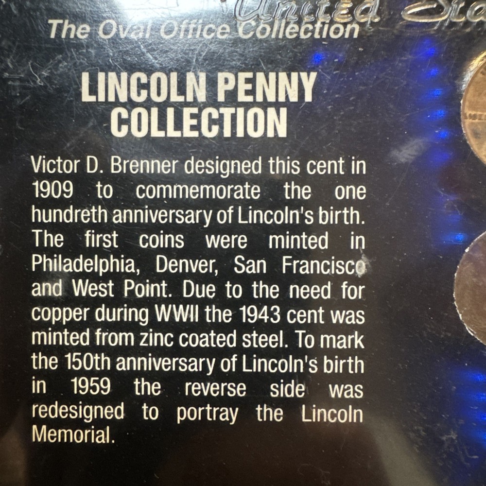 Oval Office Lincoln Penny