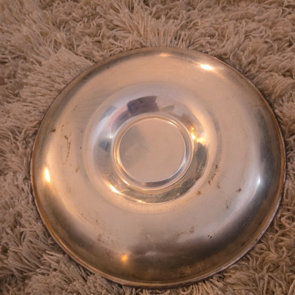 Vintage Sheridan Silverplated Dessert Platter 10”