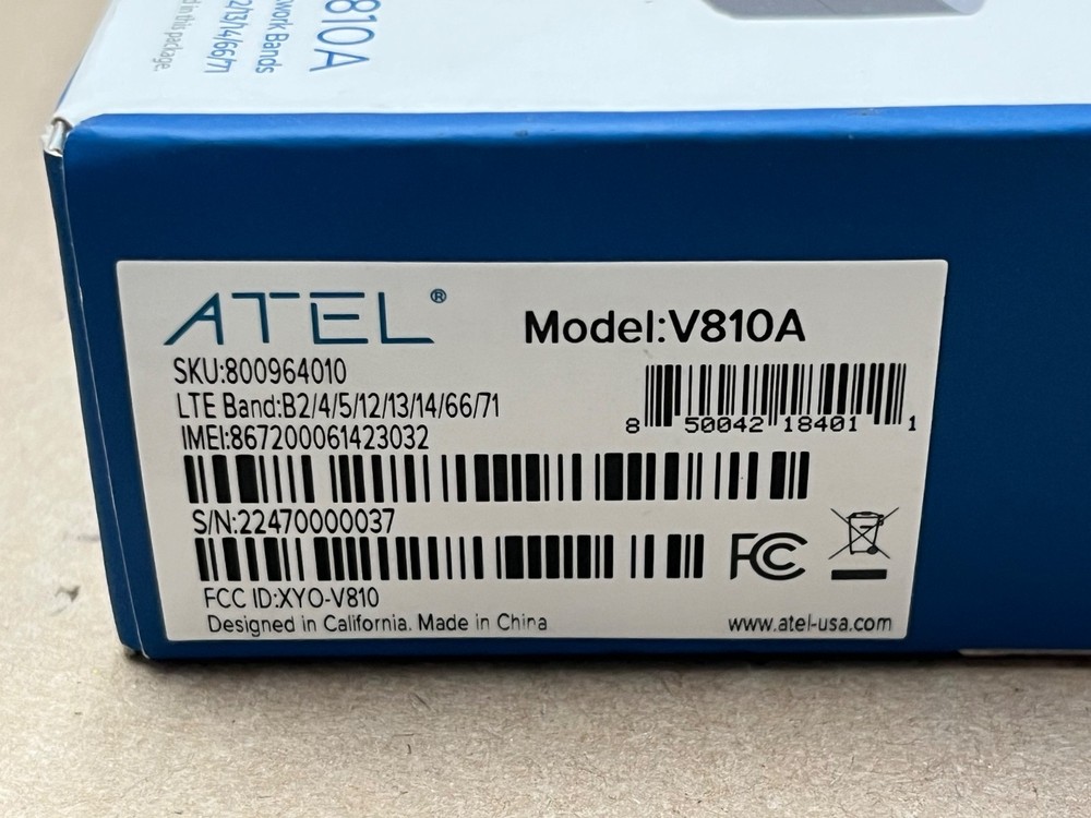 Lot of 2 Atel Axis 1 Fixed Wireless Access Model:V810A