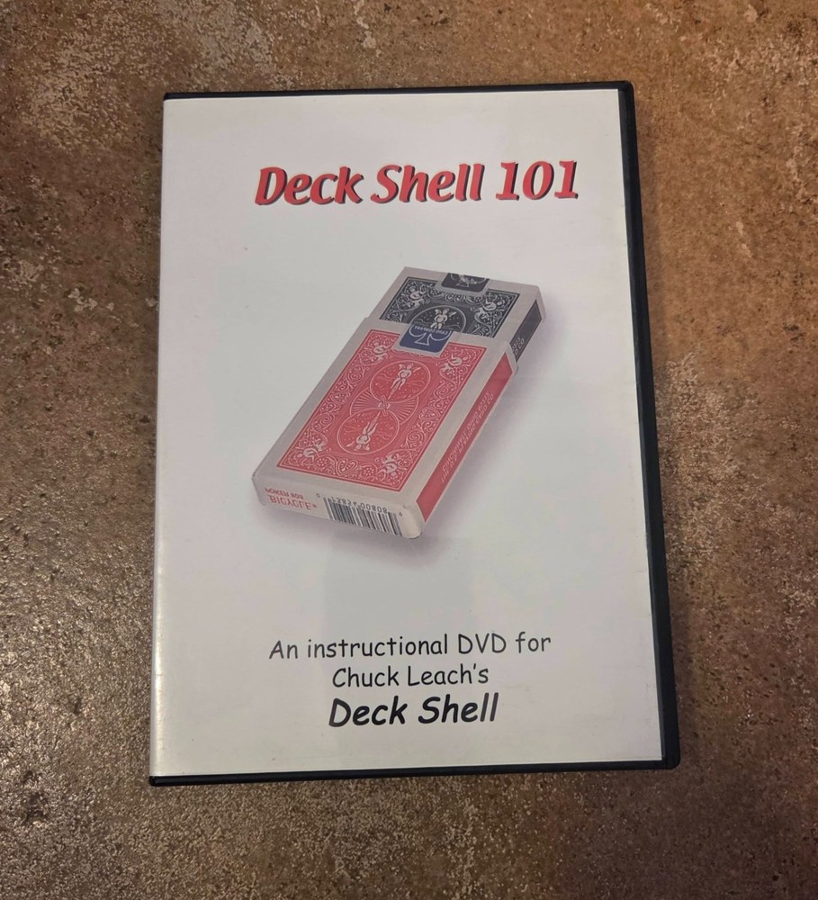 Deck Shell 101 by Chuck Leach Magic Mentalism Tricks