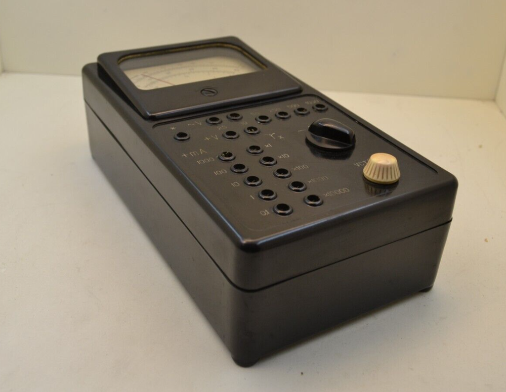 Vintage electrical measuring instrument from 1967