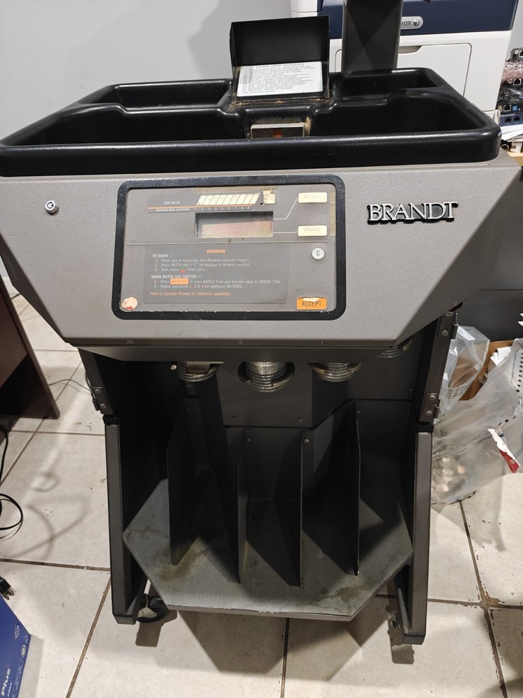 Brandt Coin Sorter Counter