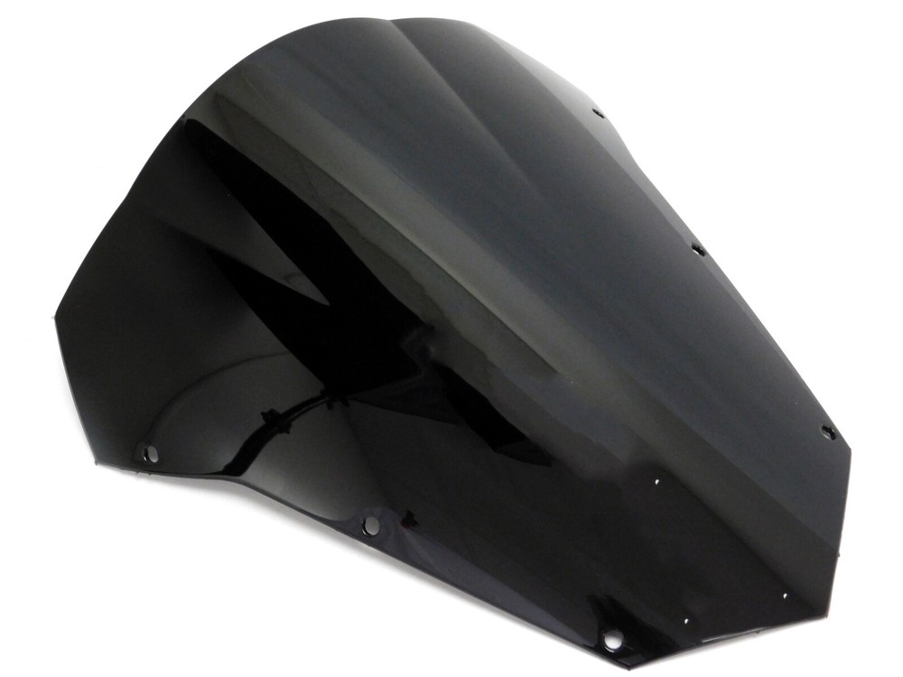 ABS Black Double Bubble Windscreen Windshield for 2004-2010 Yamaha FZ6