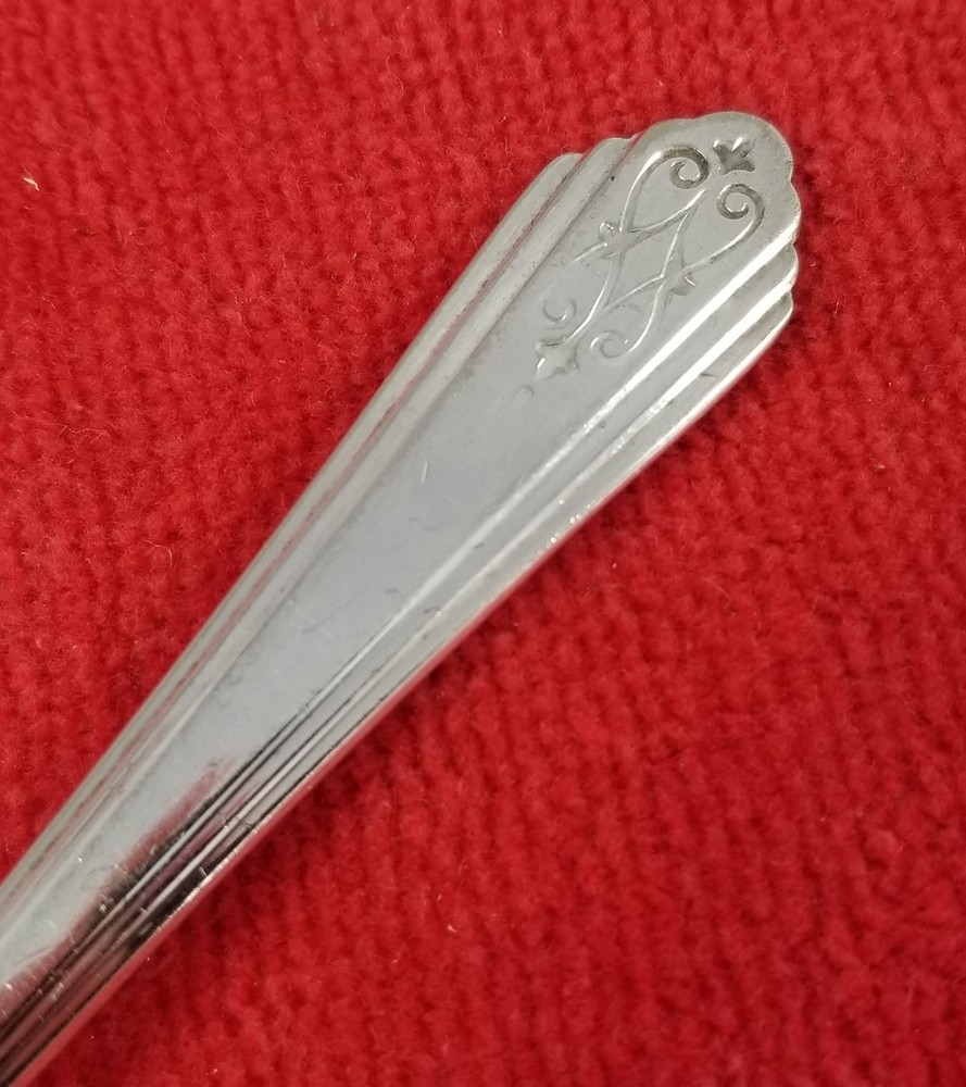Salad Fork ~ Drexel by International / Crusader Silverplate Flatware 6 1/8"
