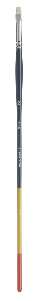 Princeton Snap! Natural Bristle Long Handle Brush-Bright Size 2