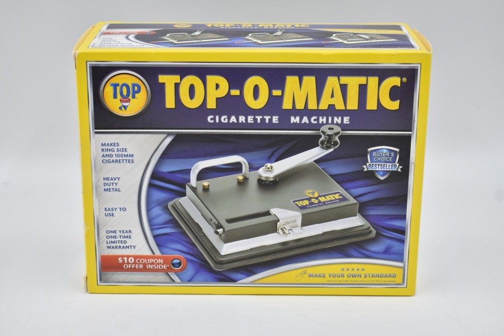 TOP-O- MATIC CIGARETTE ROLLING MACHINE SEALD