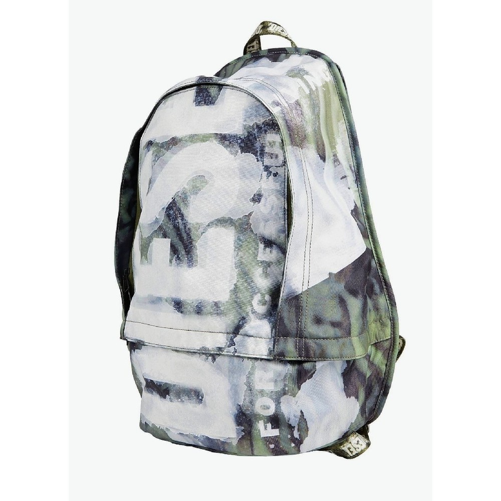 Diesel men's backpack Khaki Polyester Used From Japan