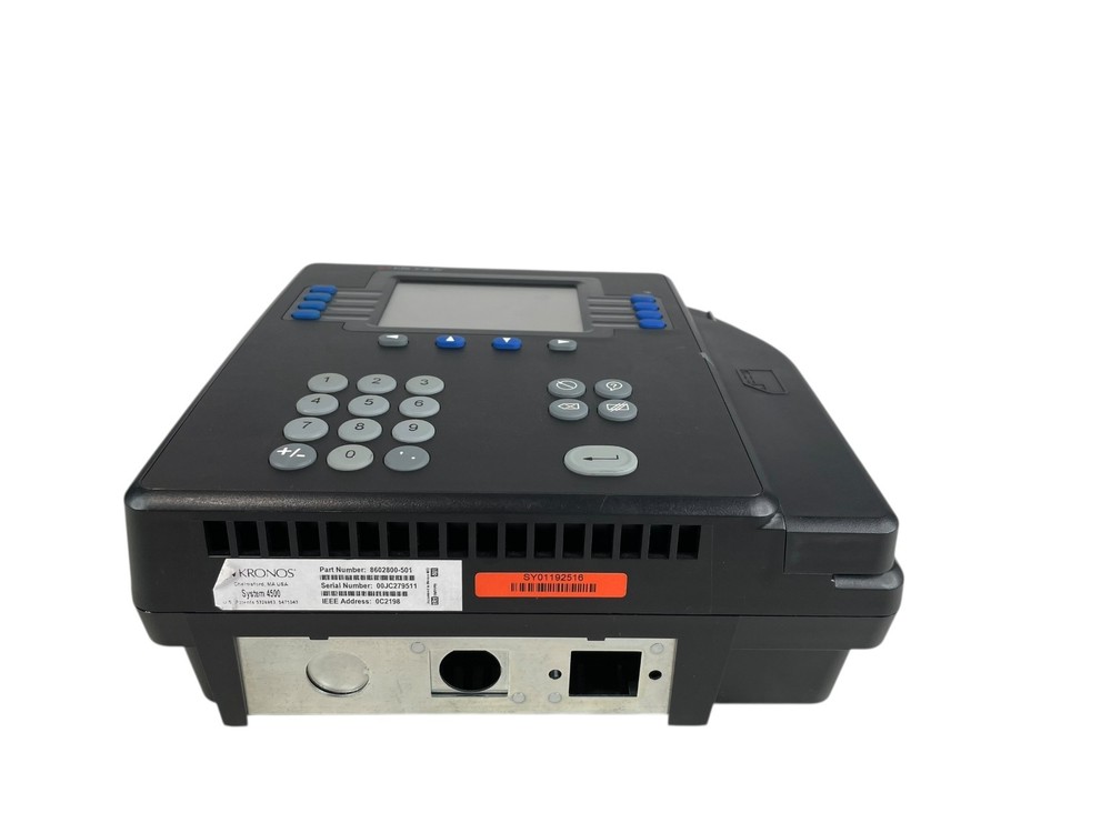 Kronos 4500 Digital Ethernet Time Clock Terminal