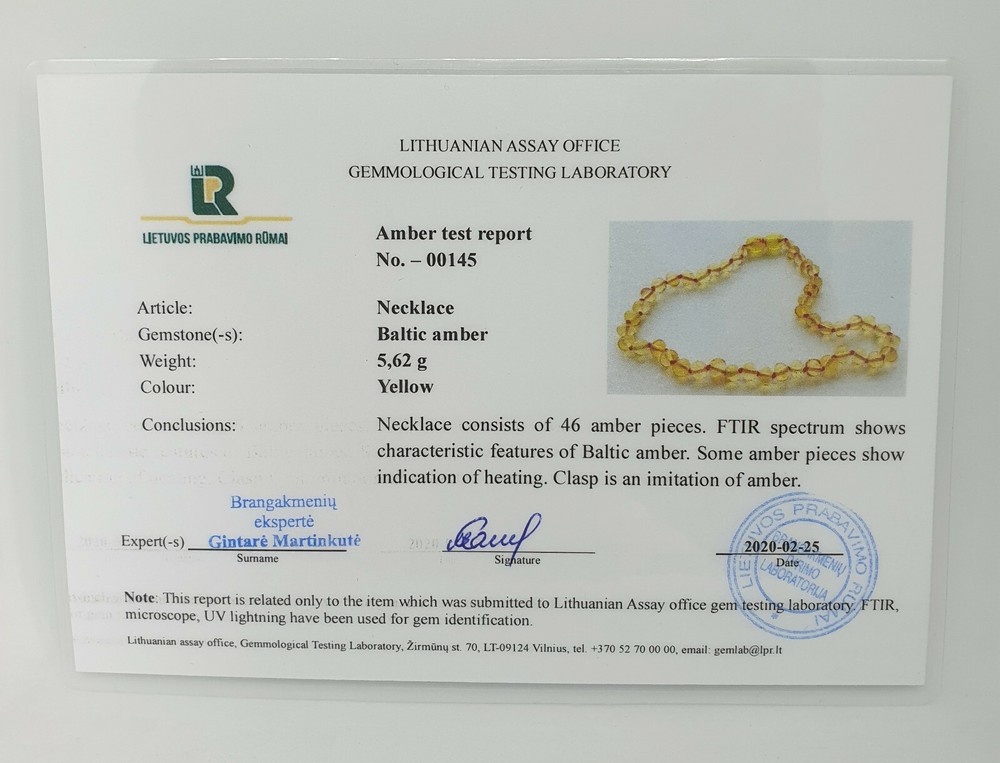 10g Baltic Polished Cognac (7-8 mm)