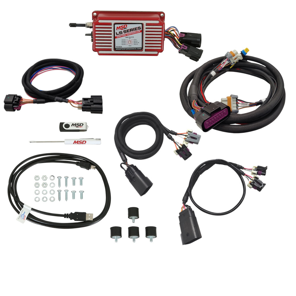 6014 MSD LS Ignition Control - Red