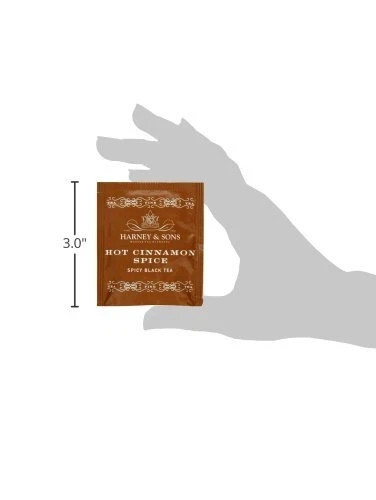 Hot Cinnamon Spice Tea, 50 Tea Bags