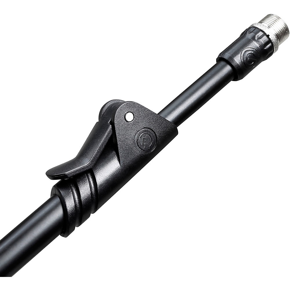 Gravity Stands Microphone Stand w/Round Base/2-Point Adjustment Telescoping Boom