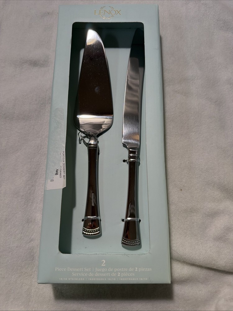 Lenox Portola 2-Piece Dessert Set