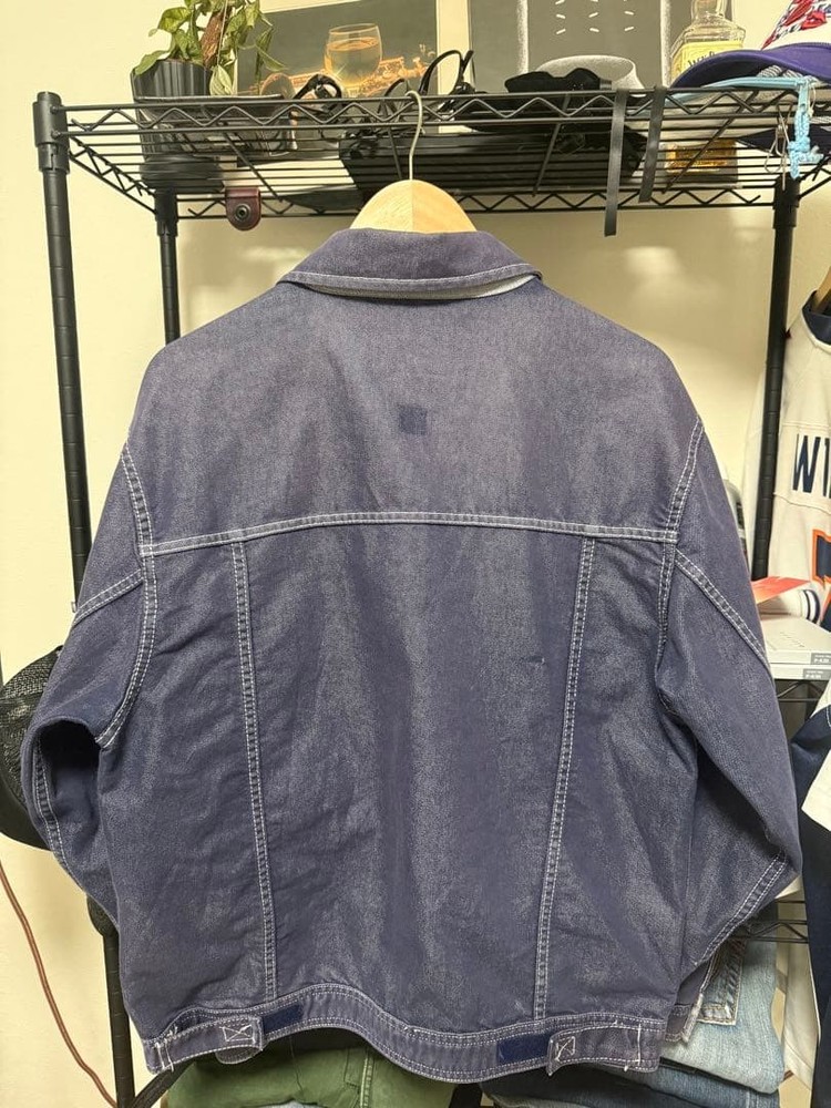 ECKO UNLTD. Shiny Denim Jacket y2k