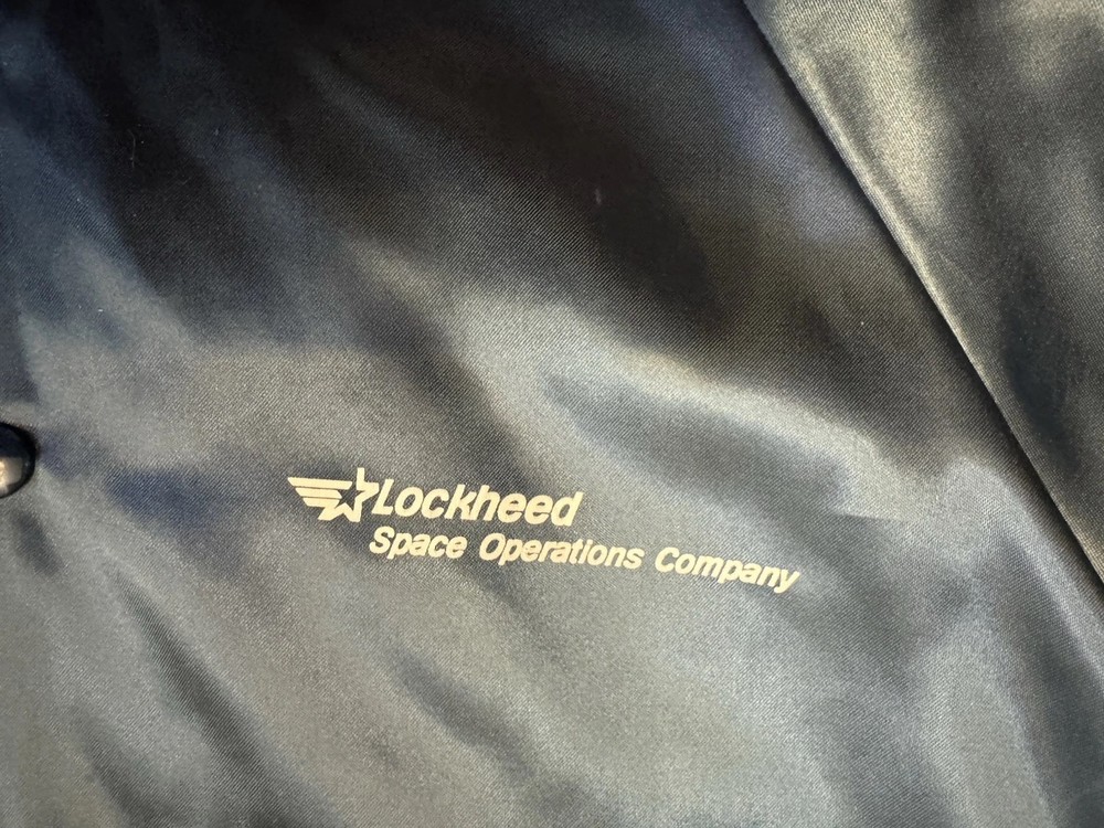 Vintage Lockheed - Space Shuttle Satin Jacket