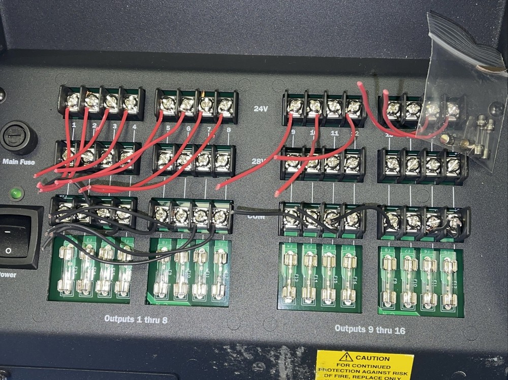 PELCO MASTER POWER SUPPLY MCS16-10