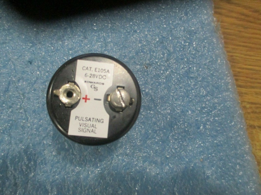 Edwards GS Cat/ #: E105A Pulsating Visual Signal. 6 - 28VDC