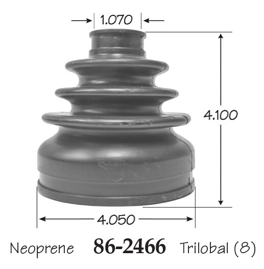 Inner & Outer CV Axle Boot for Mazda CX-9 Front 2007-2015