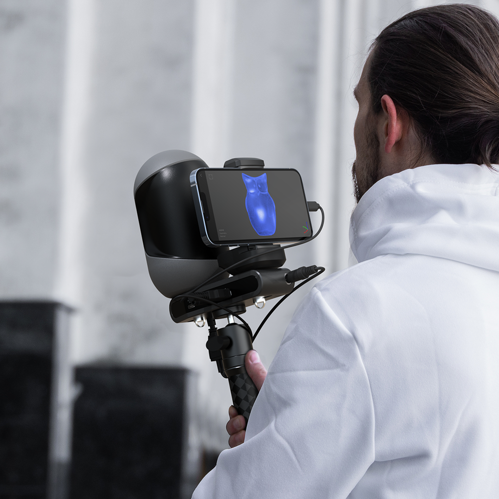 3DMakerpro Handheld 3D Scanner For 3D Printing Mole Premium 0.1mm Resolution