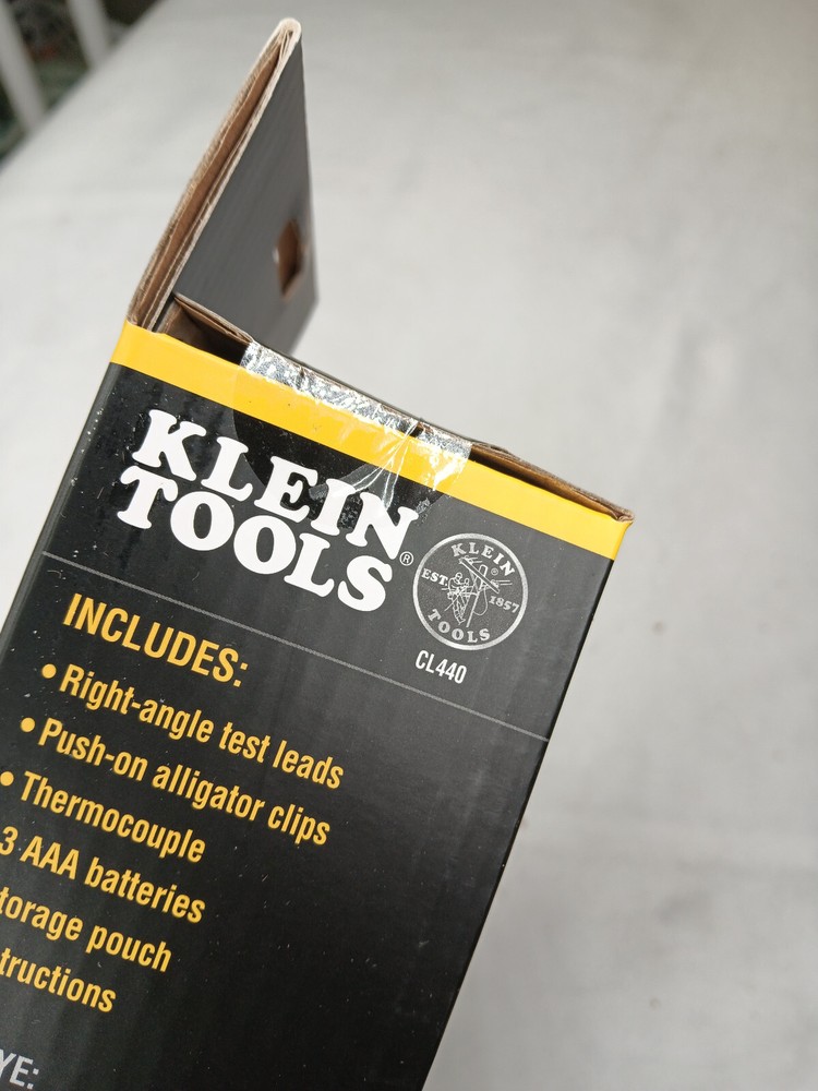 KLEIN TOOLS HVAC CLAMP METER CL440