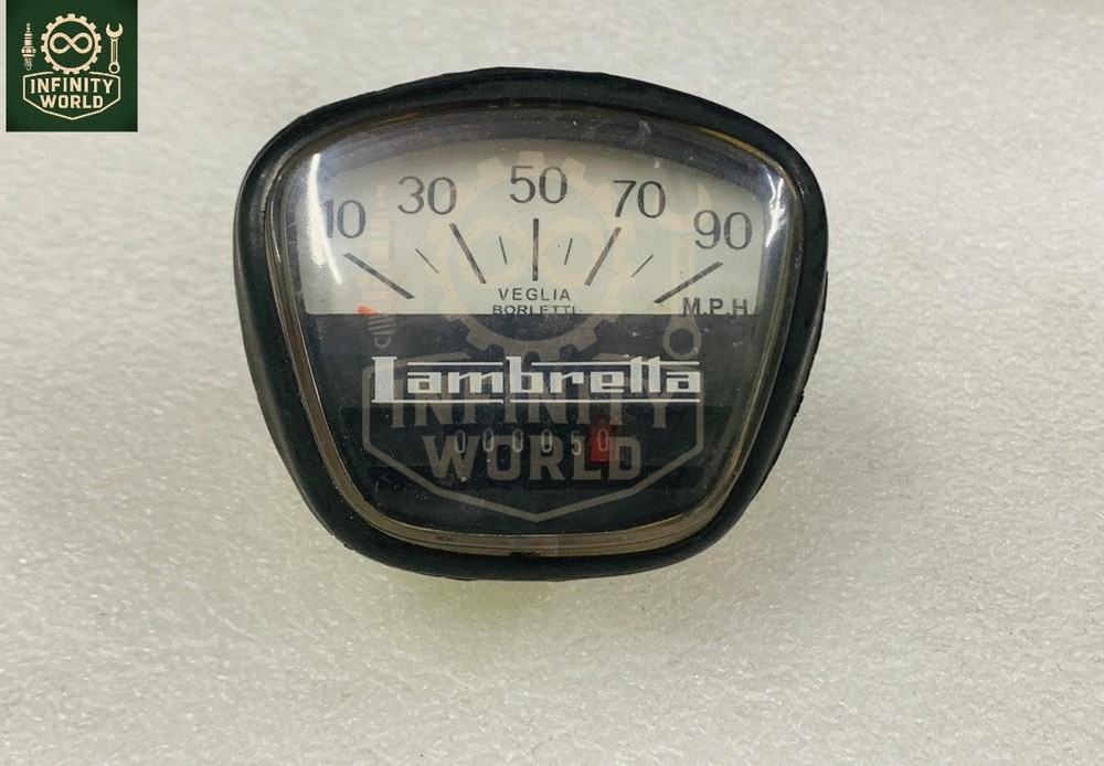 Fits Lambretta Gp Italian Thread Speedo 90mph
