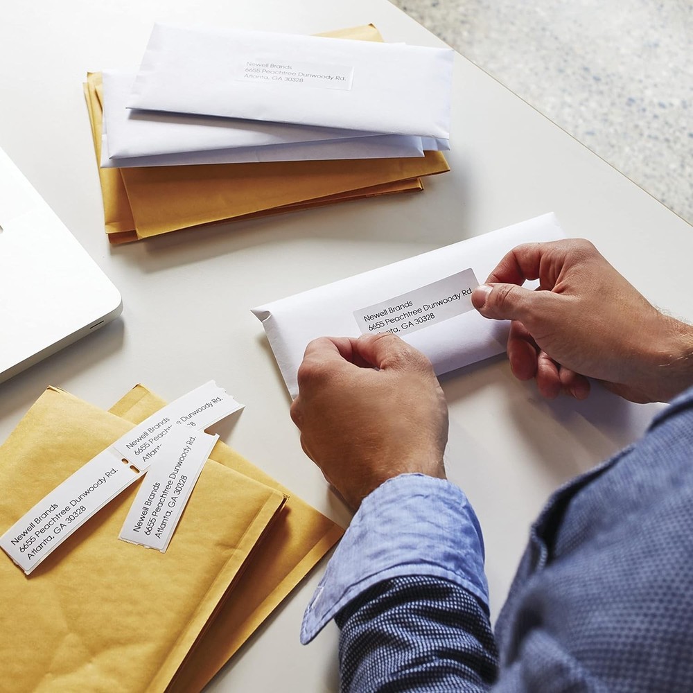 DYMO Authentic LW Mailing Address Labels for 24 Rolls, White
