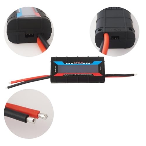 150A Watt Meter Power Analyzer, High Precision RC Multi Meter, Battery 150A 60V