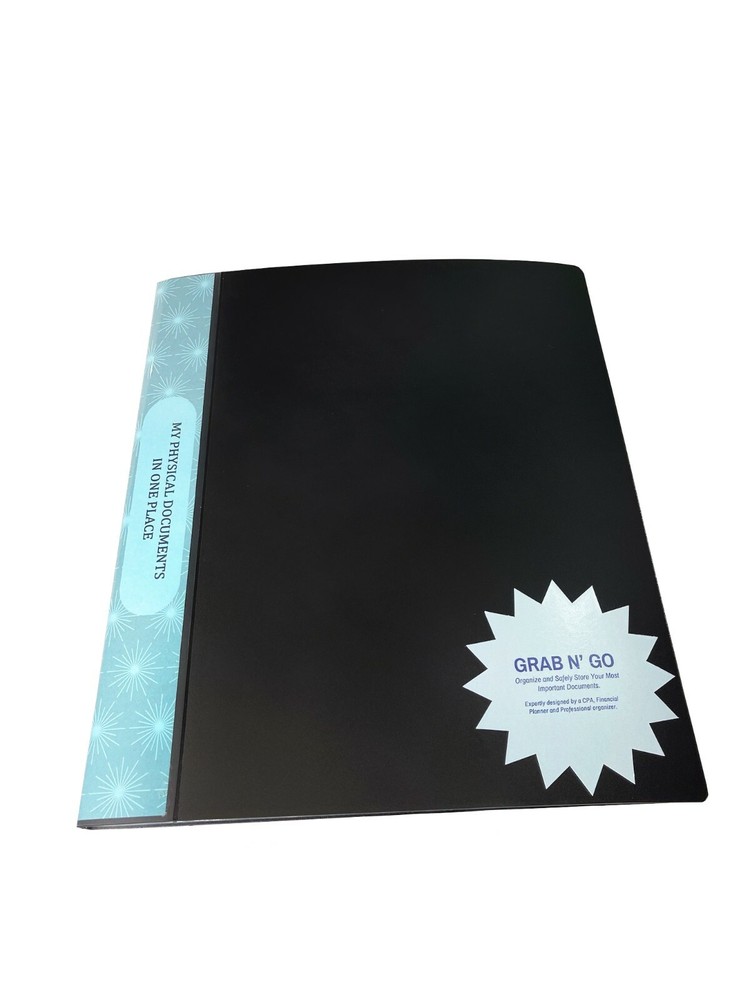 Complete Emergency Binder Ready to Fill