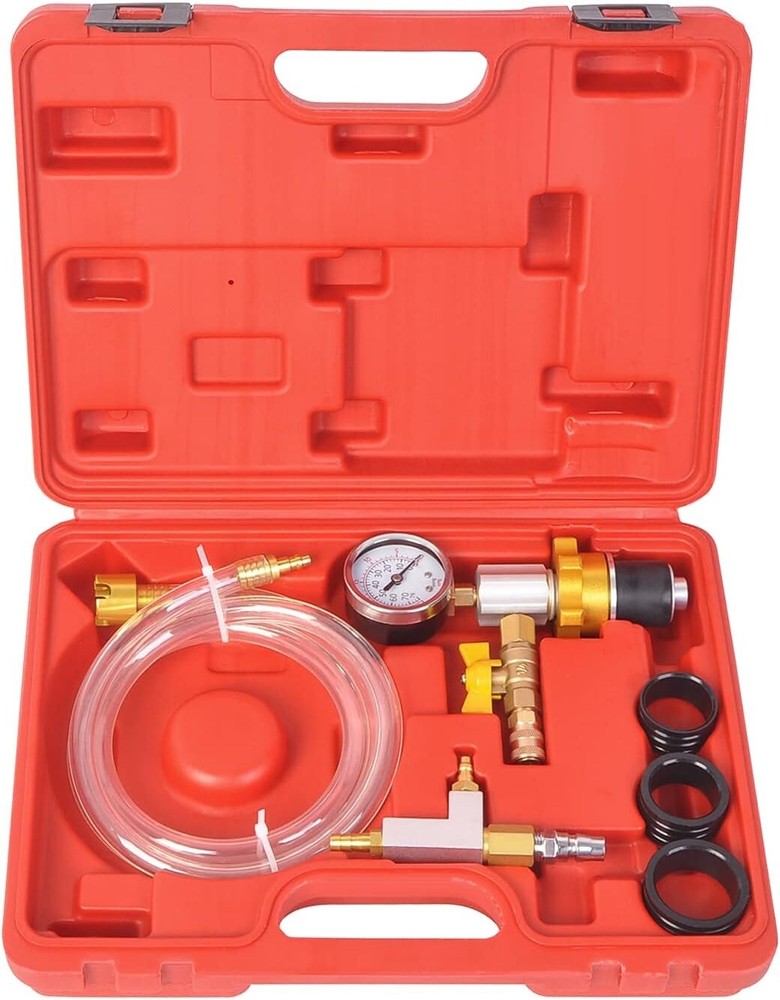 Engine Cooling System Vacuum Purge & Refill Kit Set Universal Pro Tools