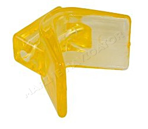 Scuff protection bow transparent polymer wide