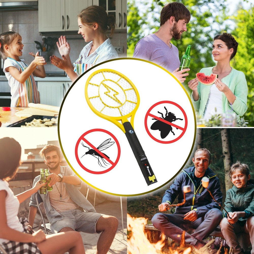 Beastron Rechargeable Bug Zapper, 3000 Volt Usb Charging - mesh safe (1-2 Pack)