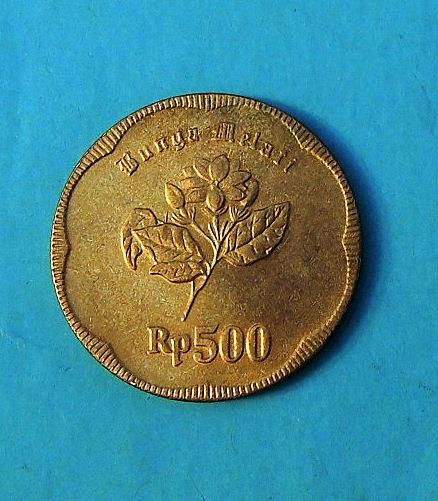 INDONESIA 500 RUPIAH 1991
