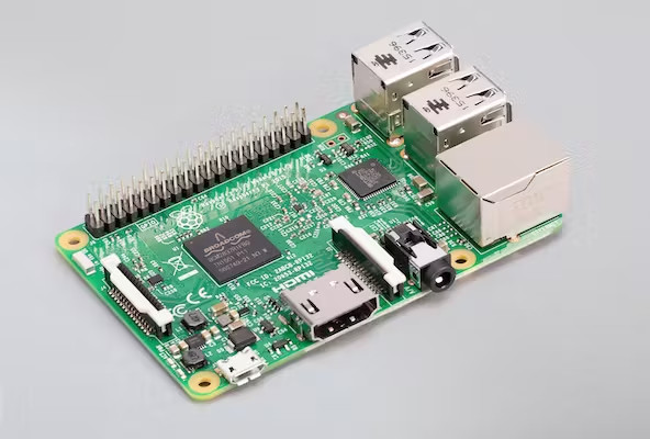Raspberry Pi 3 Model B V1.2 - Quad-Core CPU, 1GB RAM, Wireless & Bluetooth