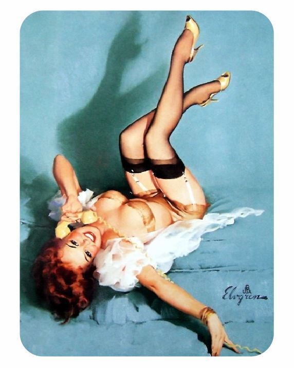 Pinup Girl Sticker Decal