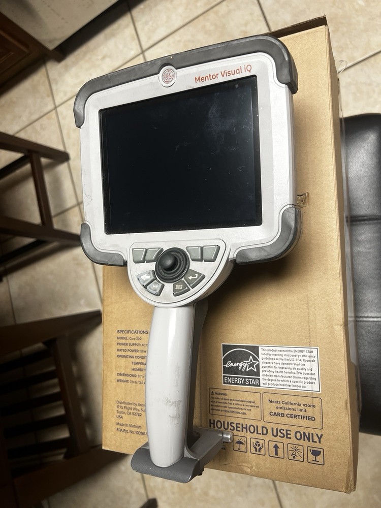 Mentor Visual IQ Borescope Display Screen