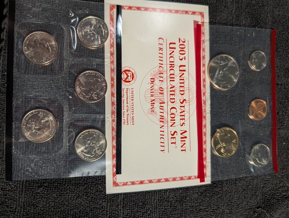 2003 US Mint Uncirculated set OGP