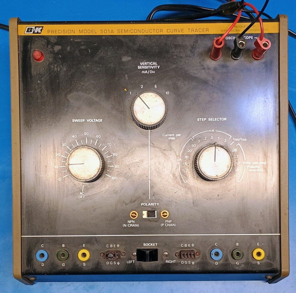 B&K Precision 501a Semiconductor Curve Tracer