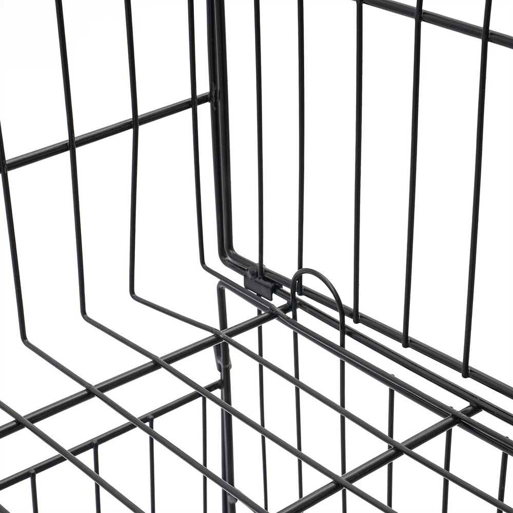 5 Tier Wire Grid Retail Display Shelf Merchandise Display Rack Stand