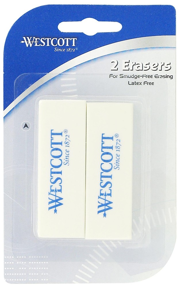Eraser 2-Pack White