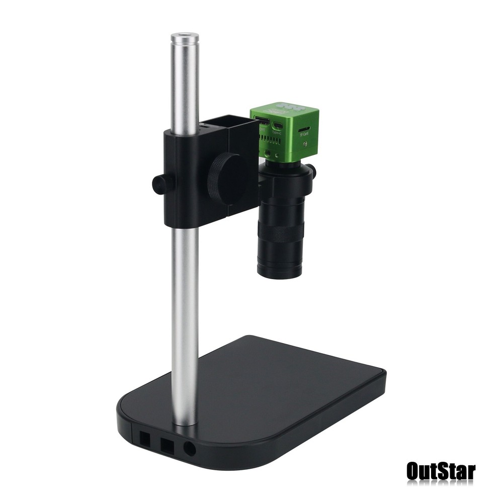 USB Digital Video Microscope Camera 4K 41MP HDMI-compatible 150X C Mount Lens