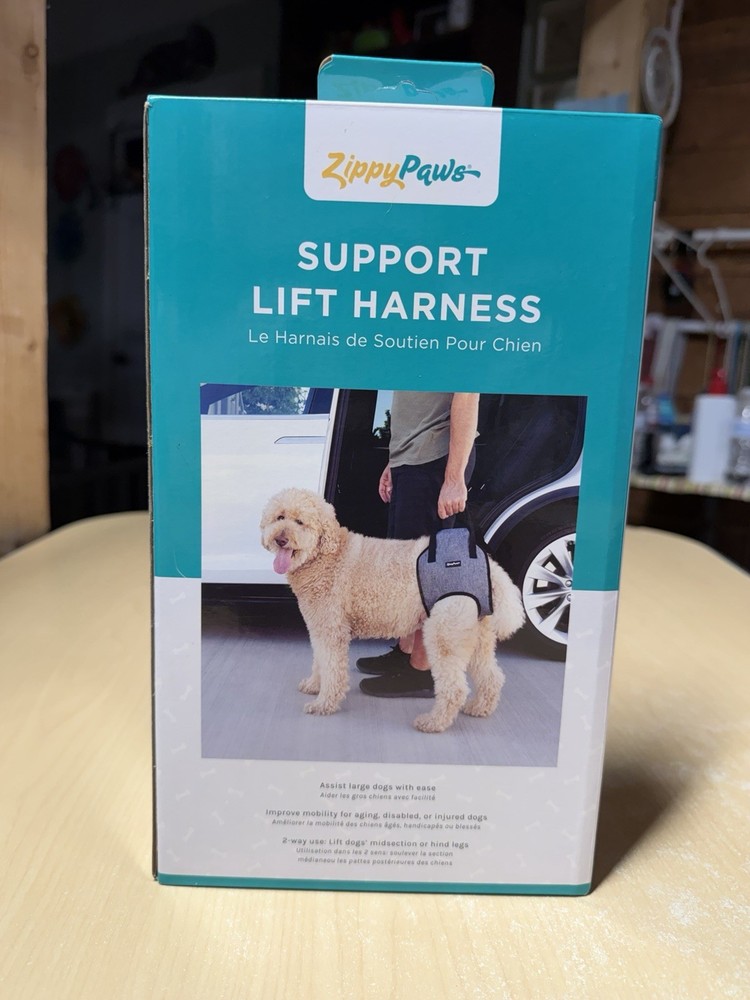 ZippyPaws ZP526 Support Lift Harness Polyester Adjustable Padded Handle