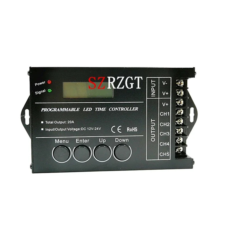 Programmable Time Controller TC420 TC421 NL502 WiFi APP PC Control12V-24V 20A