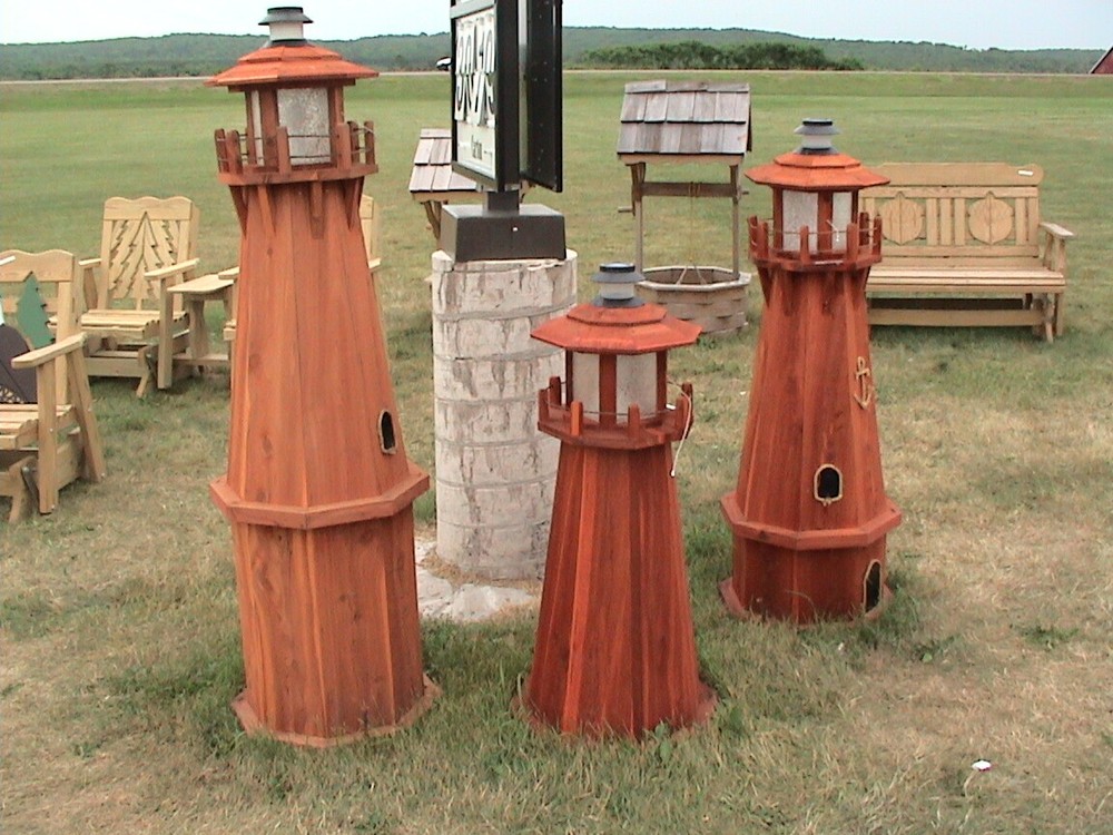 DIY Wood Lighthouse Woodworking Plans Project