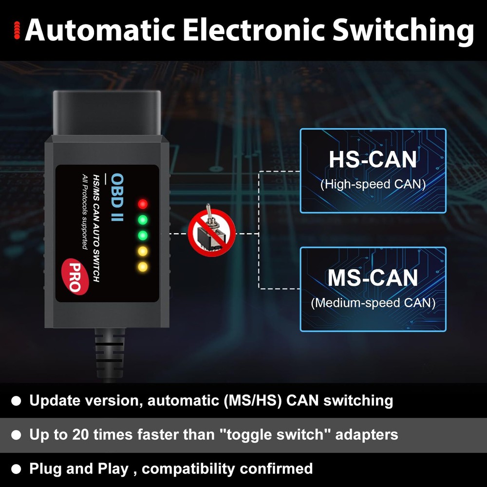 FOR*Scan Pro Scan Tool ELM327 Code Reader For Ford Hidden Function Programming