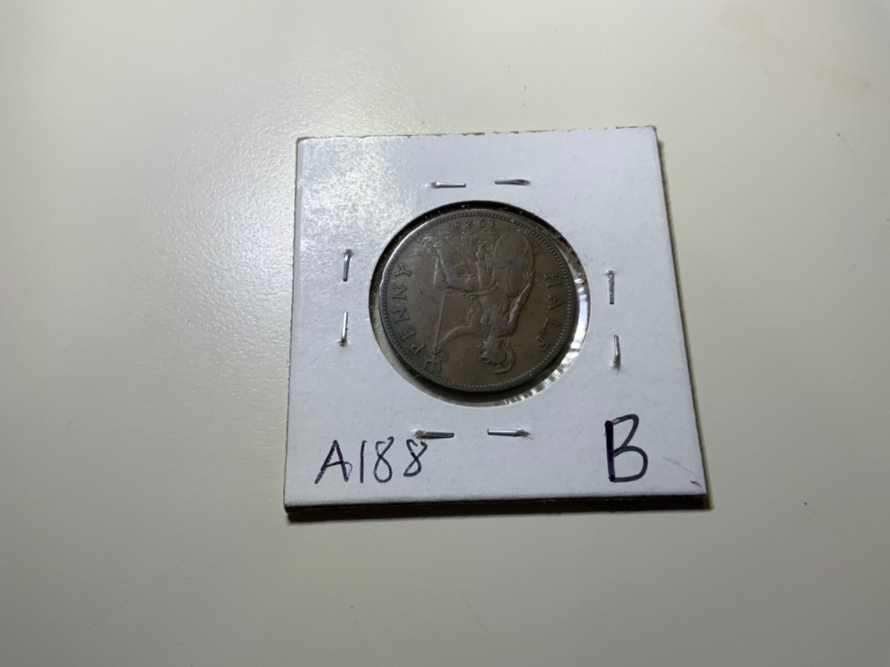 1928 Great Britain 1/2 Penny